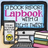 A Book Report Lapbook with a Techy Twist