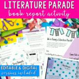 Book Report Activity: Literature Parade DIGITAL and PRINT