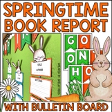 Book Report Bulletin Board Springtime
