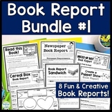 cereal box book report template free