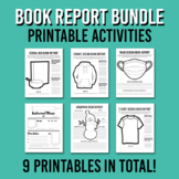 Book Report Bundle | Art and Writing Project Templates | C