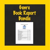 Genre Book Report Bundle, Use With Any Book, 9 Book Projec