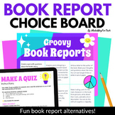 Book Report Choice Boards Template | Reading Projects | No