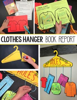 book report mobile template