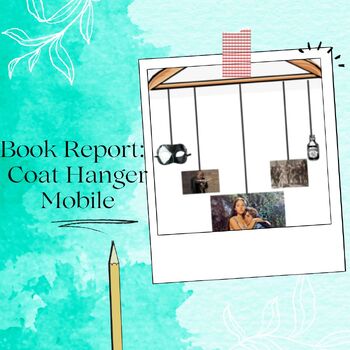 Preview of Book Report:  Coat Hanger Mobile