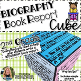 Book Report Cube | Biography | 2nd Grade