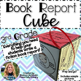 Book Report Cube | Fiction | 3rd Grade
