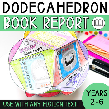 Preview of Book Report Dodecahedron - Perfect for Book Week!
