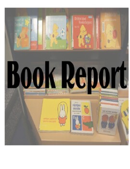 Preview of Book Report Form