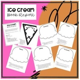 Fiction Book Report (Ice Cream Format)