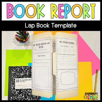 Preview of Book Report Lap Book
