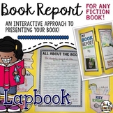 Fiction Nonfiction Book Report Lapbook Activity and Book R