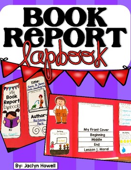 Preview of Book Report Lapbook - Fiction/Literature *Any Book!*