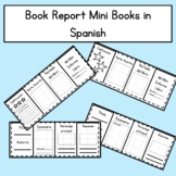 Book Report Mini Books in Spanish