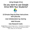 Incorporate Technology- Use Google Drive with Students