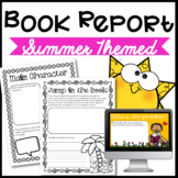 Book Report (Printable AND Digital Options) End of Year/Su