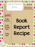 Book Report Recipe with Rubric (Narrative Elements)
