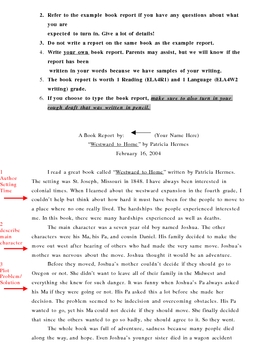 Book Report Rubric & Sample Report by Rhonda Jewell | TpT