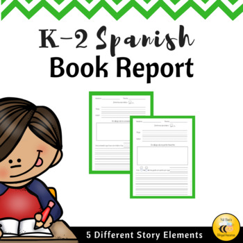 Preview of Book Report (Spanish)