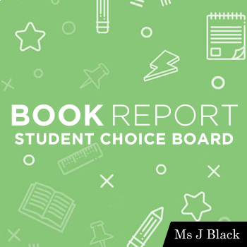 Preview of Book Report Student Choice Board