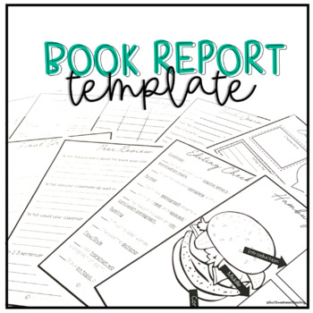 Free Blank Book Cover Template – Book Report & Reading Clip Art – Tim's  Printables