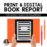 Book Report Template | Book Review | Story Elements | Prin