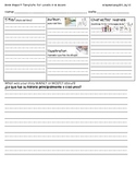 Book Report Templates Forms