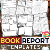 Book Report Templates | Simple Book Review Templates |  1s