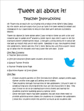 DISTANCE LEARNING Book Report Unit Plan- Twitter Based boo