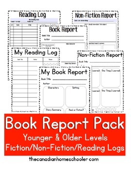 Preview of Book Report Worksheet