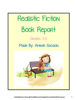 book report realistic fiction