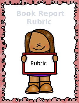 tpt book report rubric