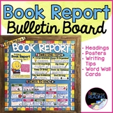 Book Reports Writing Bulletin Board, Novel Study Posters a