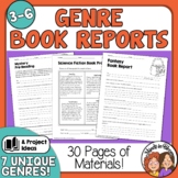 Book Reports for 7 Book Genres + Project Ideas for Fiction