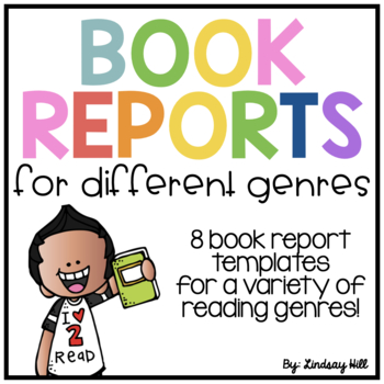 Preview of Book Reports for Different Genres