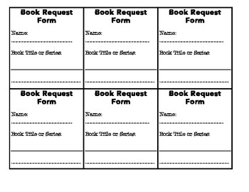 Preview of Book Request and Book Hold