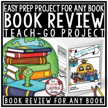 Preview of Cereal Box Book Review Report Project Templates Book Club Reading Response