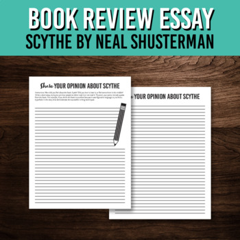 essay on the book scythe