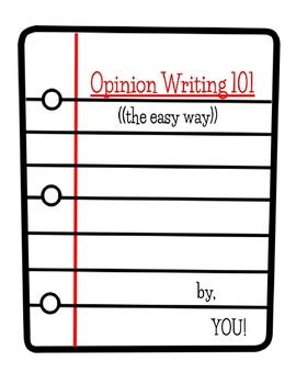 Preview of Book Review/Opinion Writing Graphic Organizer