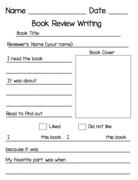 book review opinion writing