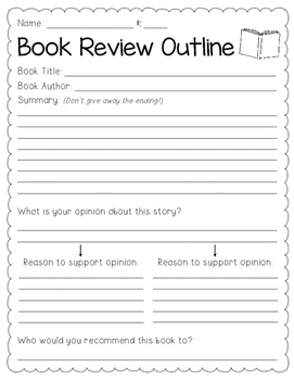 outline of a book review