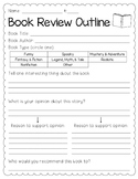 Book Review Outline Freebie