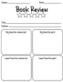 Book Review Page : Rate and reflect
