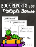 Book Review Pages - Fiction, Nonfiction, Biography, Myster