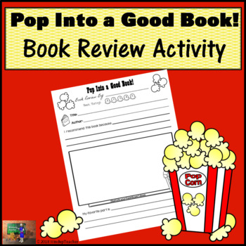book review poster design