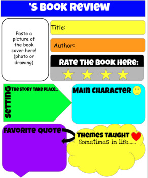 book review project