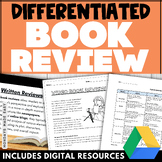 Book Review Project - Book Report Alternative for Any Nove