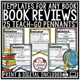 Book Review Report Templates Nonfiction Reading Comprehension Graphic Organizers