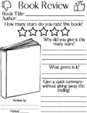 Book Review Sheet