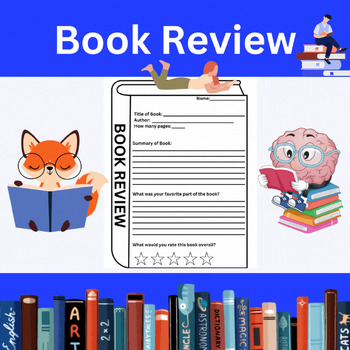 Preview of Book Review Template